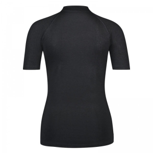 LADIES SHIRT SS 007/BLACK