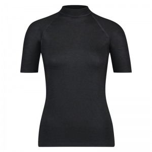 LADIES SHIRT SS 007/BLACK