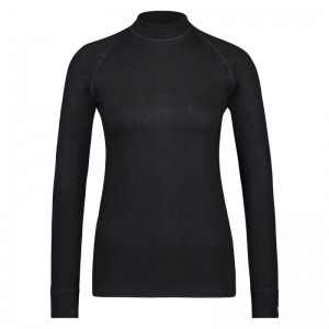 LADIES SHIRT LS 007/BLACK
