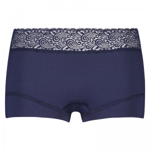 PURE COLOR LACE 202/DONKERBLAUW