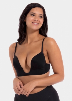 DEEP V BRA 6511/BLACK