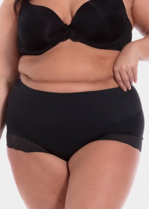 TUMMY SQUEEZER LACE 100/BLACK