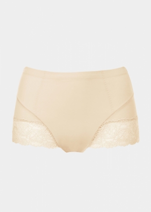 TUMMY SQUEEZER LACE 300/LATTE