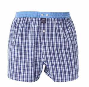 CHECKERED NAVY & WHITE
