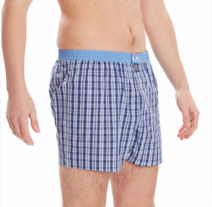 CHECKERED NAVY & WHITE