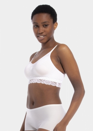 COMFORT BRA SPAGHETTI 200/WHITE/BLUE