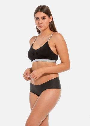 SALSA BRA SPAGHETTI 100/BLACK