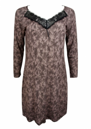 FAUNE EN DENTELLE BF/BRUN FAUVE