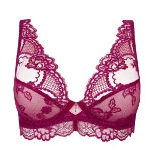 SUBLIME EN DENTELLE FS/FUCHSIA