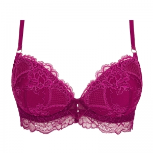 SUBLIME EN DENTELLE FS/FUCHSIA