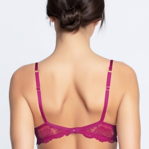 SUBLIME EN DENTELLE FS/FUCHSIA