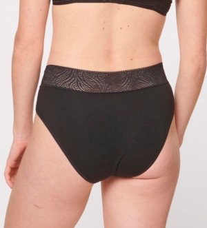 PERIOD PANTS MEDIUM 0004/ZWART