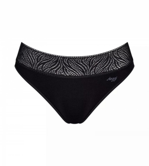 PERIOD PANTS TAI LIGHT 0004/ZWART