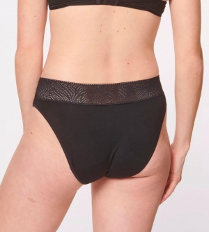PERIOD PANTS TAI LIGHT 0004/ZWART