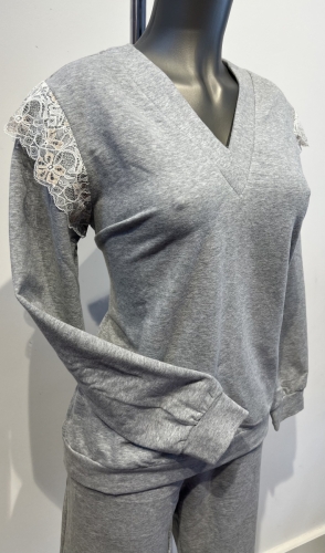 EMANUELLE SWEATER GRIJS