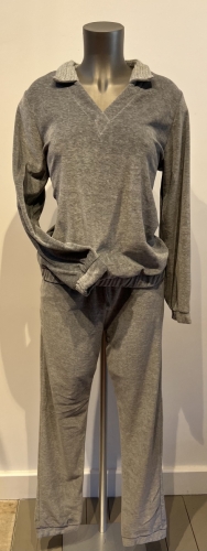 EVELYNE VELOURS GRIJS