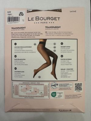 TRANSPARENT SATINE 20D NOISETTE