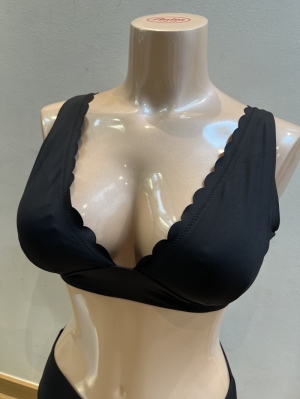 SCALLOPED BLACK