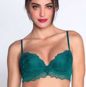 SUBLIME EN DENTELLE VP/VERT PR