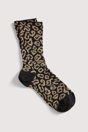 ANIMALIER LUREX NOIR/OR