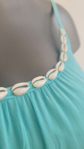  turquoise/orang